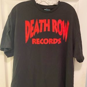 Death Row Records T Shirt XL NWT